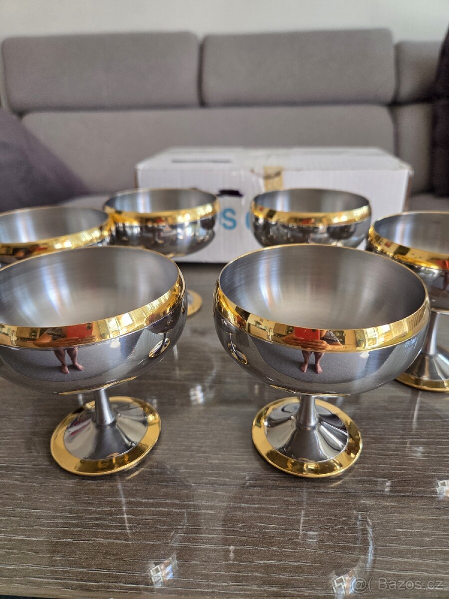 Zepter kovové číše Baron 6 ks - 7