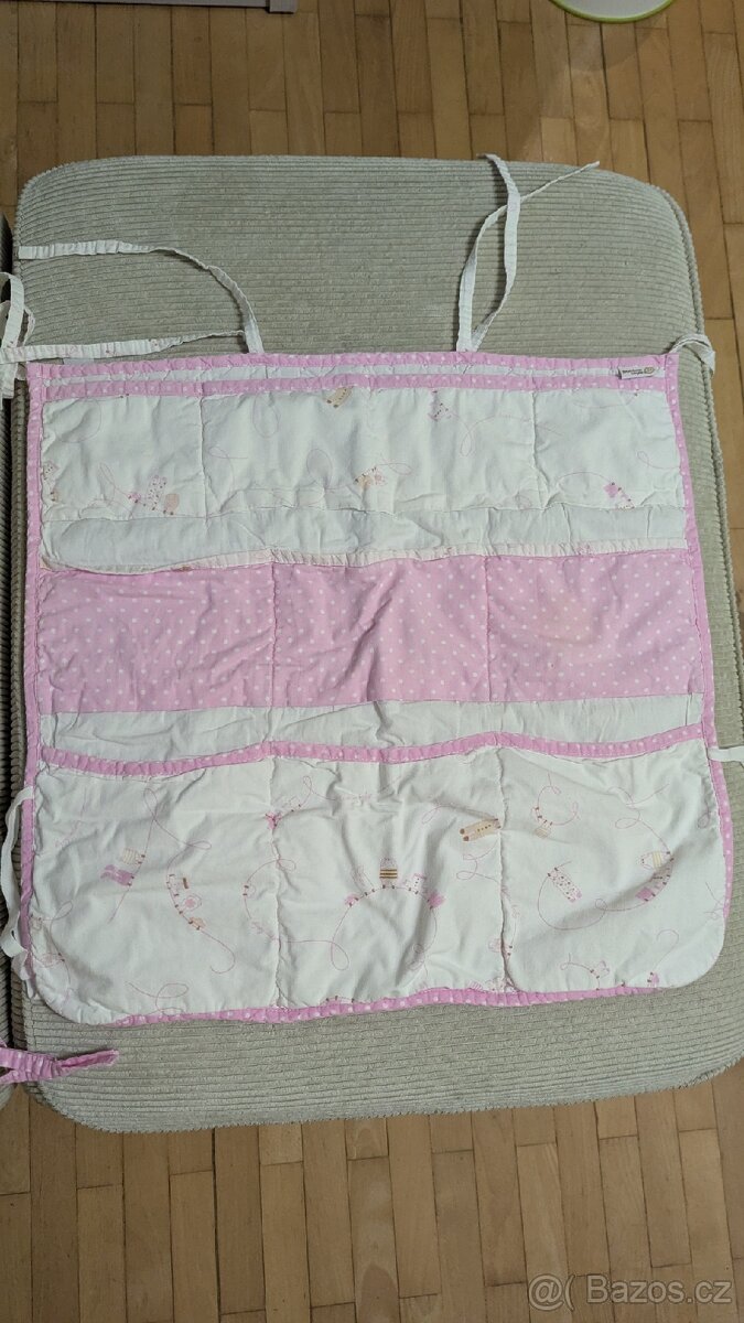 Set do postýlky – spací pytel, mantinel, peřinka, kapsář - 7