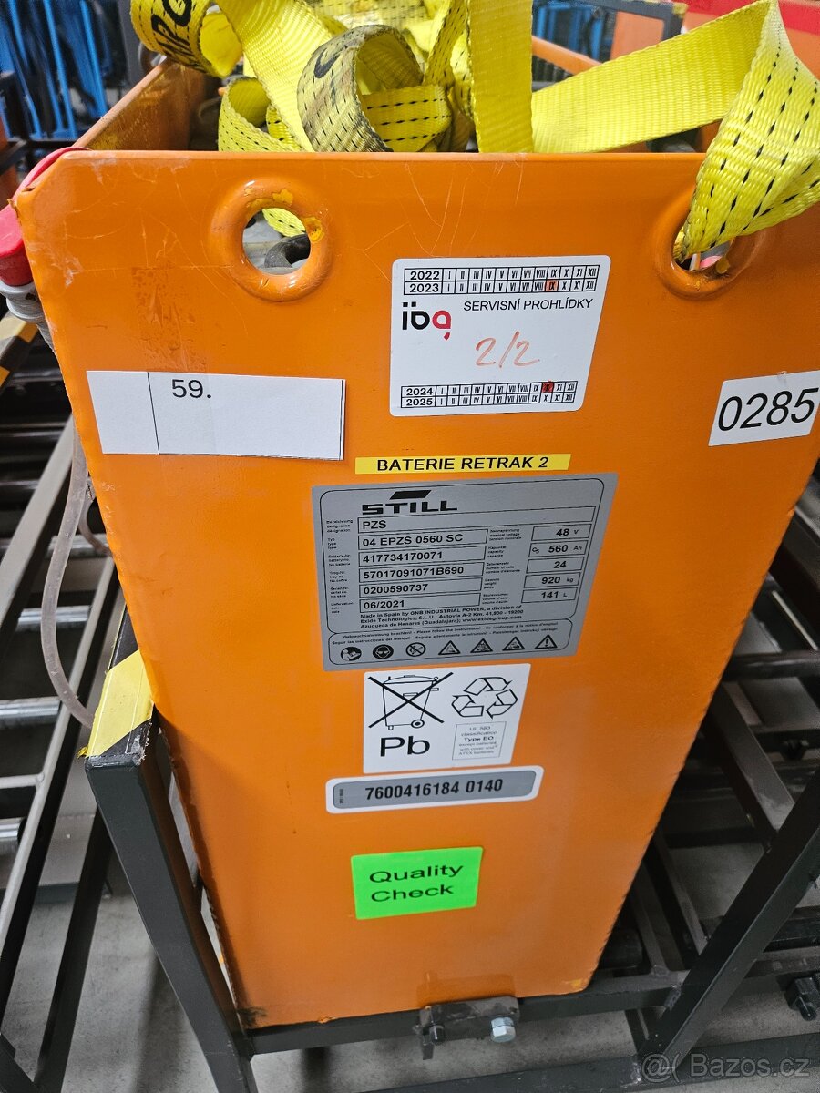 Trakční baterie 48V 560 Ah - 7