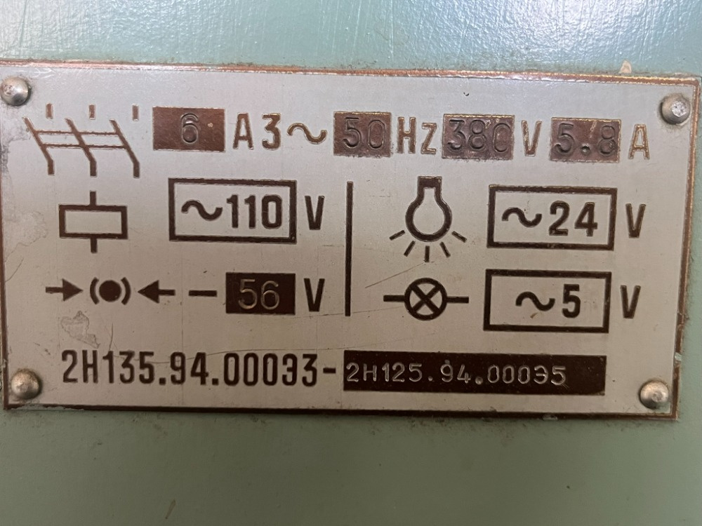 96. Sloupová vrtačka 2H 125 - 7