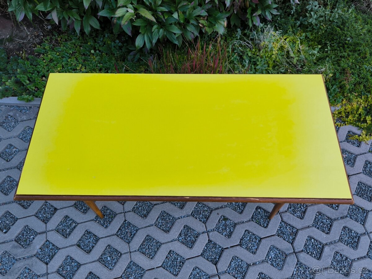 Retro konferenční stolek J. Jiroutek - Brusel - 7