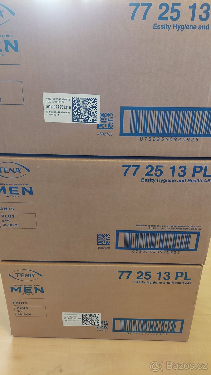 Tena Men Pants Plus Medium inkontinenční kalhotky 108 ks - 7