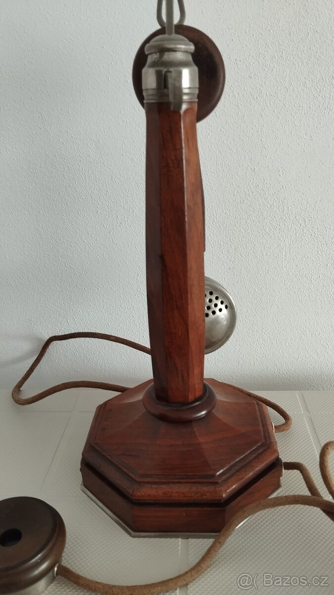 Historický krásný starý telefon GRAMMONT. Doprava v ceně - 7