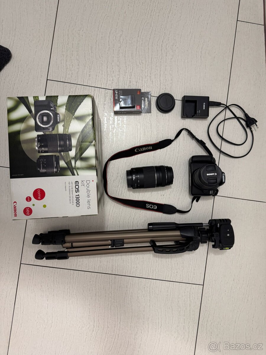 Fotoaparát zrcadlový Canon EOS 1300D SET - 7
