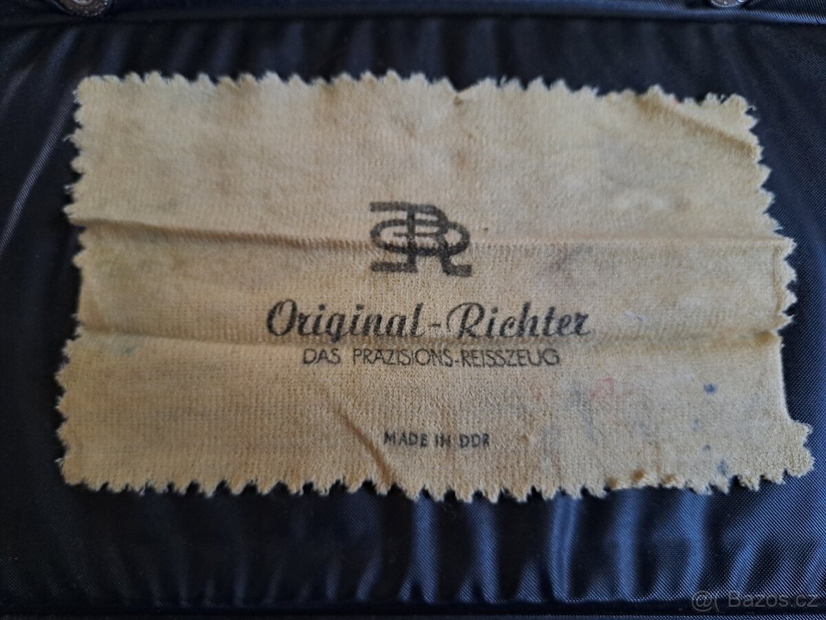 Rýsovací souprava ORIGINAL–RICHTER Das Präcision, DDR - 7