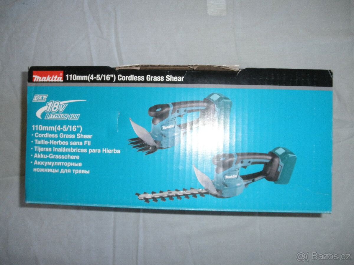 Makita- Aku nůžky na trávu a keře. - 7