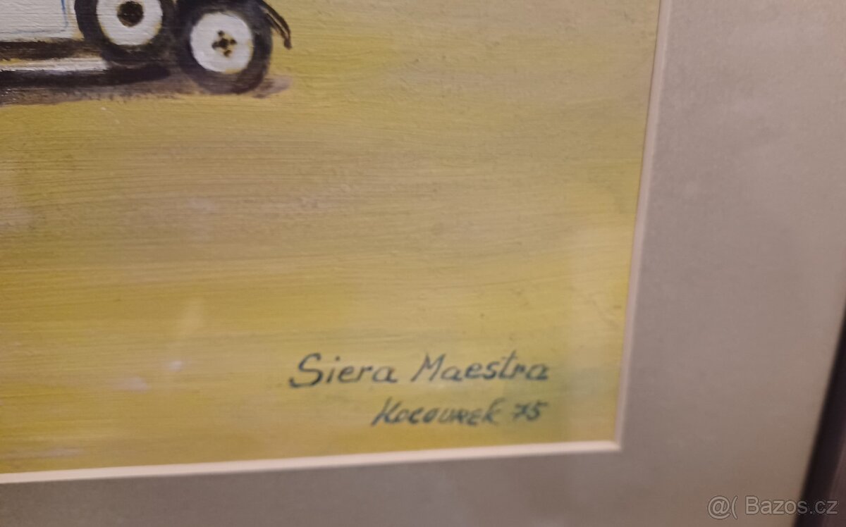 Jindřich Kocourek.Olejomalba na desce. - 7