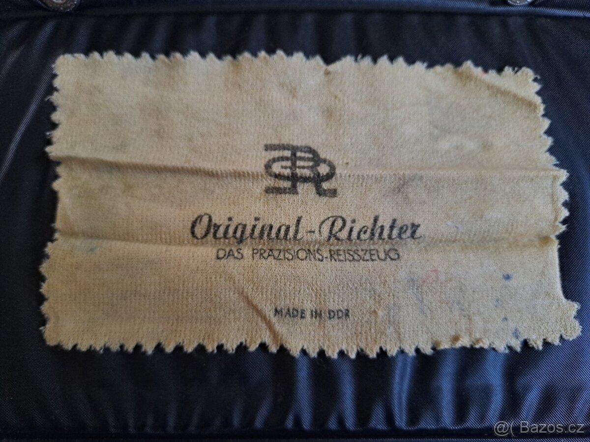 Rýsovací souprava ORIGINAL–RICHTER Das Präcision, DDR - 7