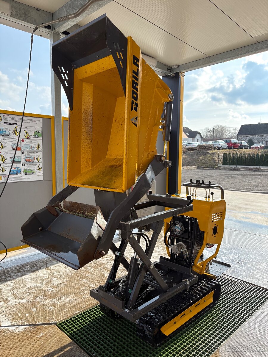 Pásový samonakládaci minidumper GORILA - 7