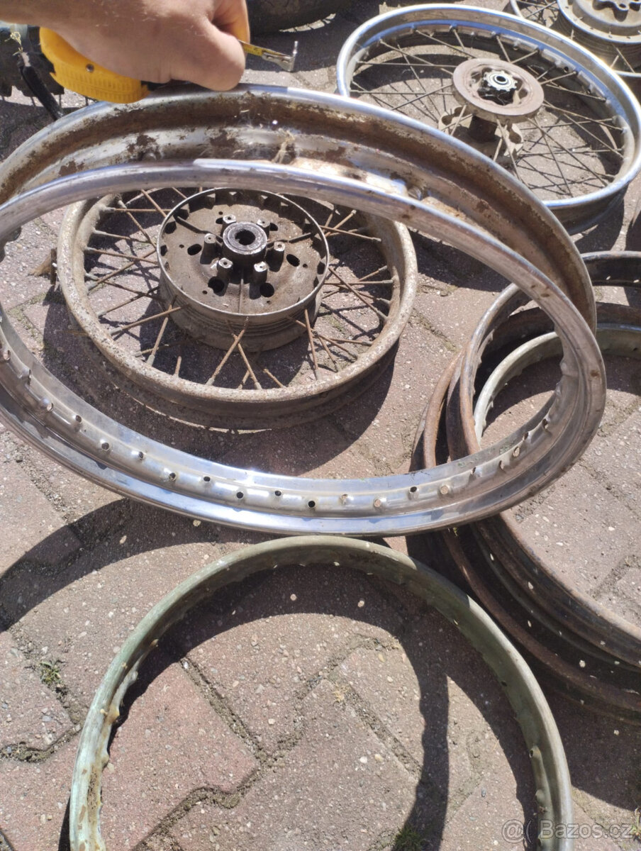 Ráfky , kola , bubny , štíty - 7