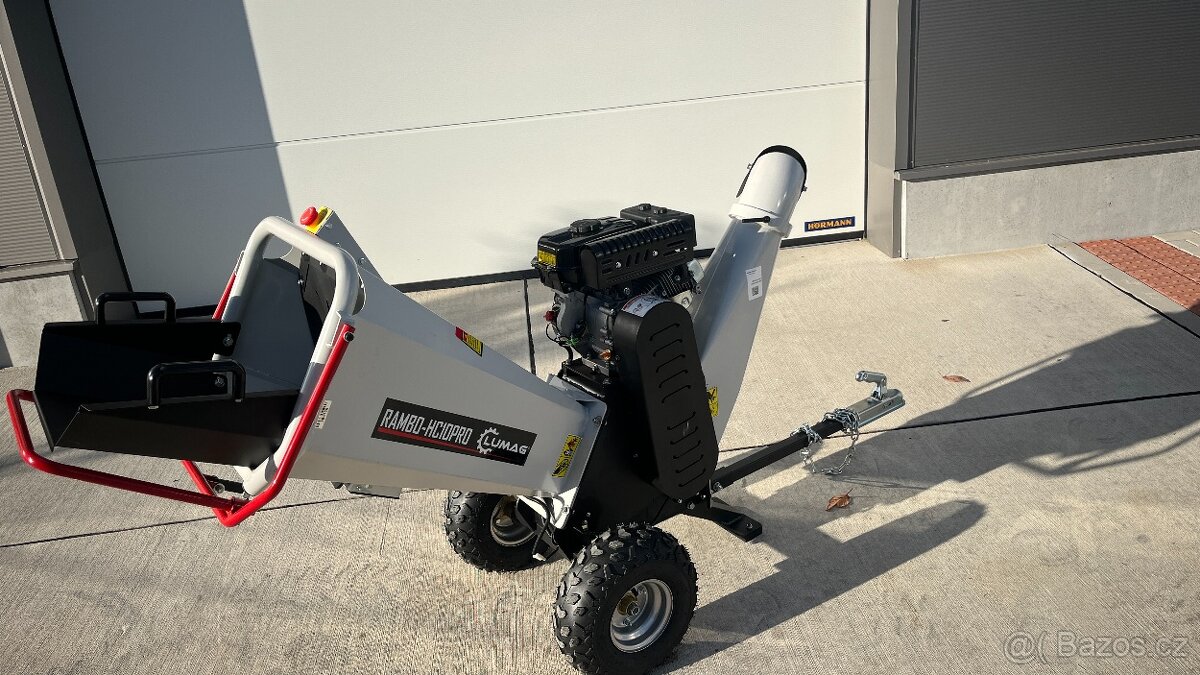 Benzínový štiepkovač dřeva LUMAG RAMBO-HC10PRO - 7
