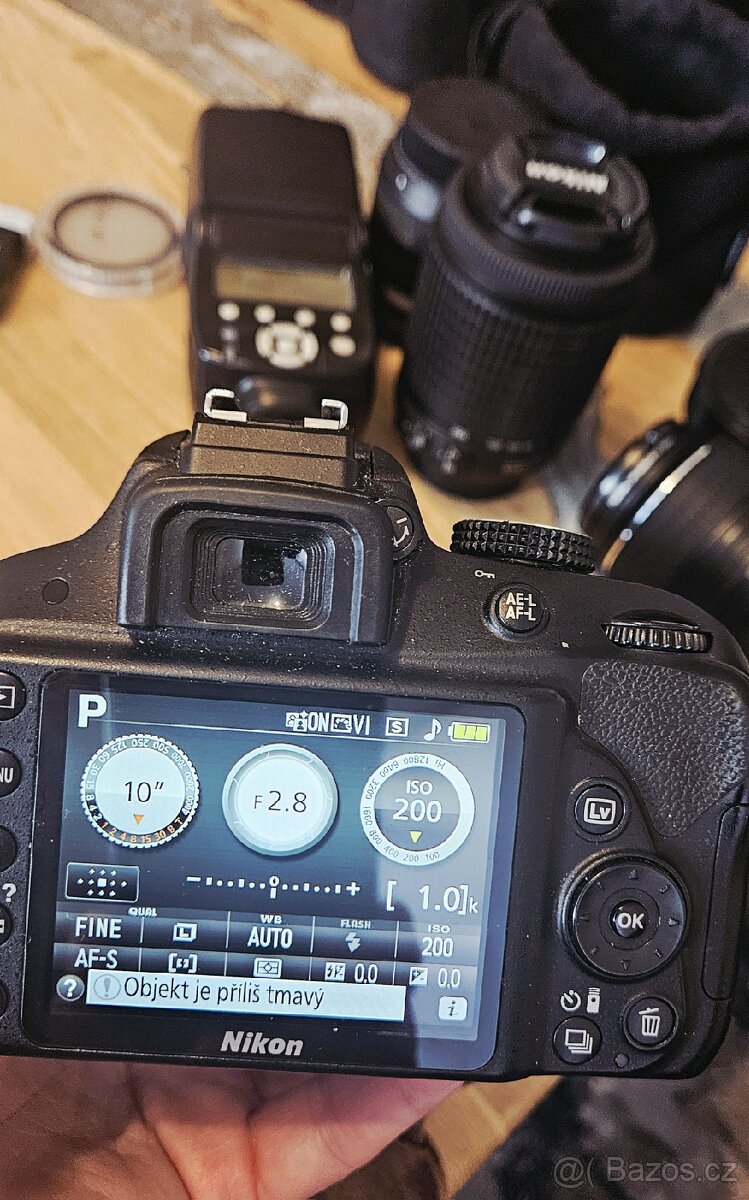 Fotoaparát zrcadlovka, Nikon D3300 - 7