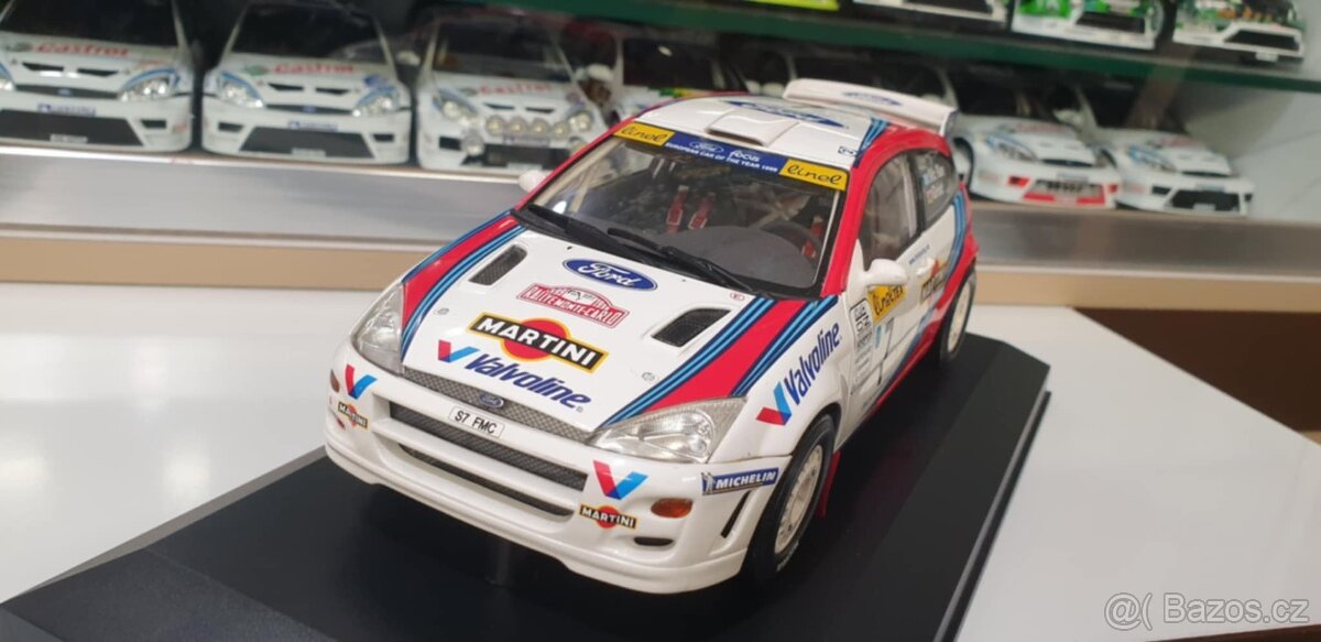 Ruzne druhy Ford Focua wrc 1:18 rally ,otviraci raritni kusy - 7