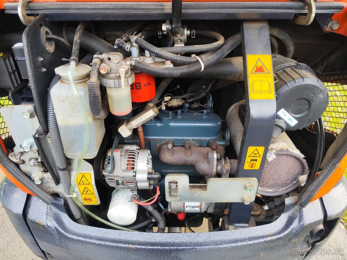 Minibagr Kubota KX016-4, rok 2016, 2100mth TOP - 7