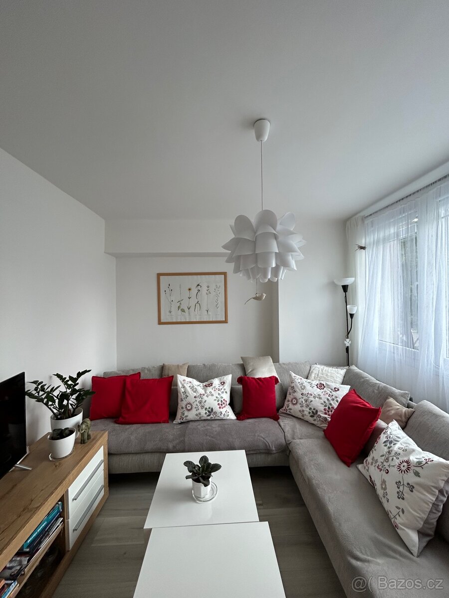 SÖDERHAMN Rohová pohovka, 6místná, Viarp béžová/hnědá - 7