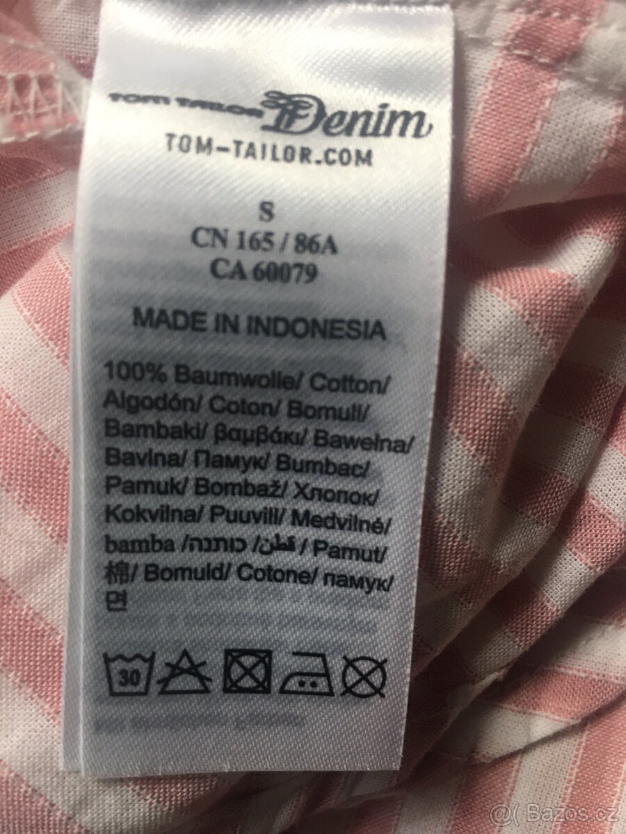 Košile pruhovaná Tom Tailor vel.M - 7