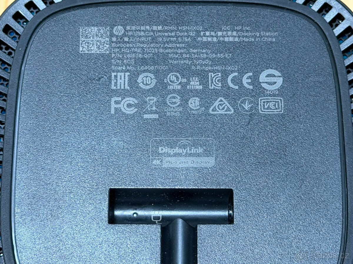 Dokovací stanice HP USB-C Universal Dock G2, 120W - 7