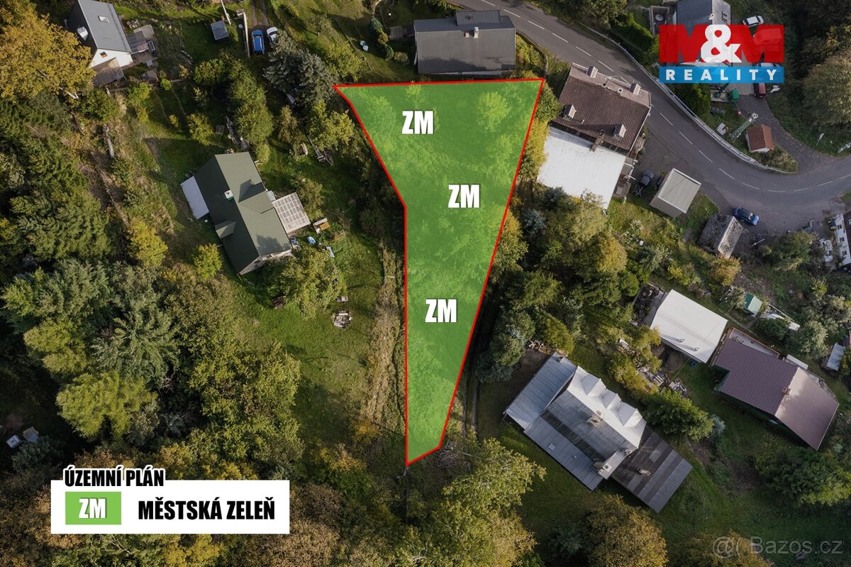 Prodej pozemku, 806 m², Krupka - 7