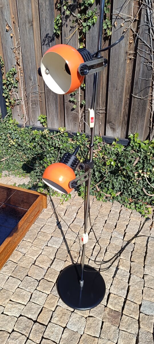 Retro stojací lampa zn. Polam - Pila typ. 12 - 7