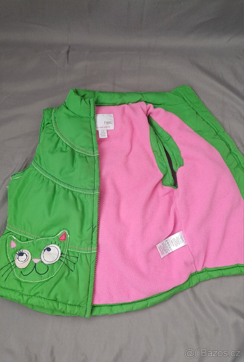 SET bunda + vesta vel. 110 (4-5let) - 7