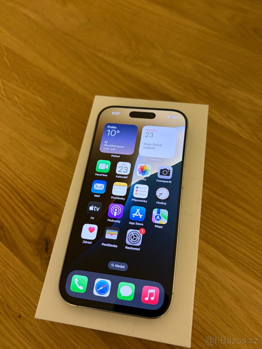 iPhone 16 Pro 128Gb White Titanium 92% Krásný stav - 7