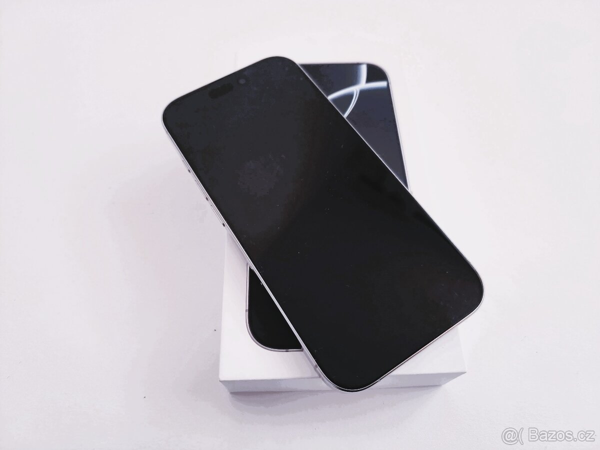 apple iphone 16 PRO 256gb White Titanium / Batéria 93% - 7