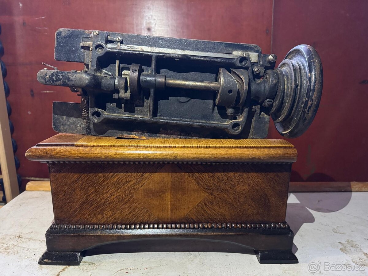 Sběratelský šicí stroj Wheeler wilson New York - 7