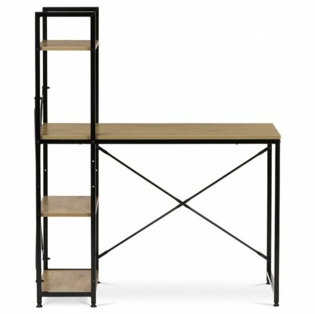 Počítačový stůl s regálem - 7