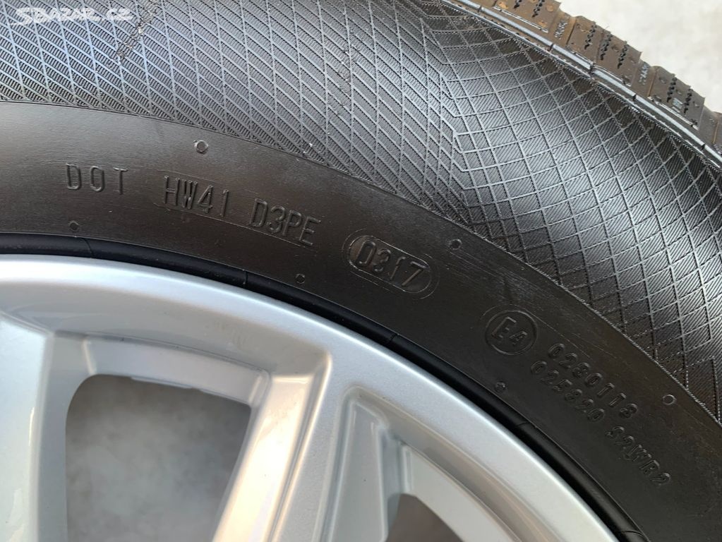 Originální kola AUDI Q5 5x112 R17 ZIMNÍ PNEU č.H22 - 7