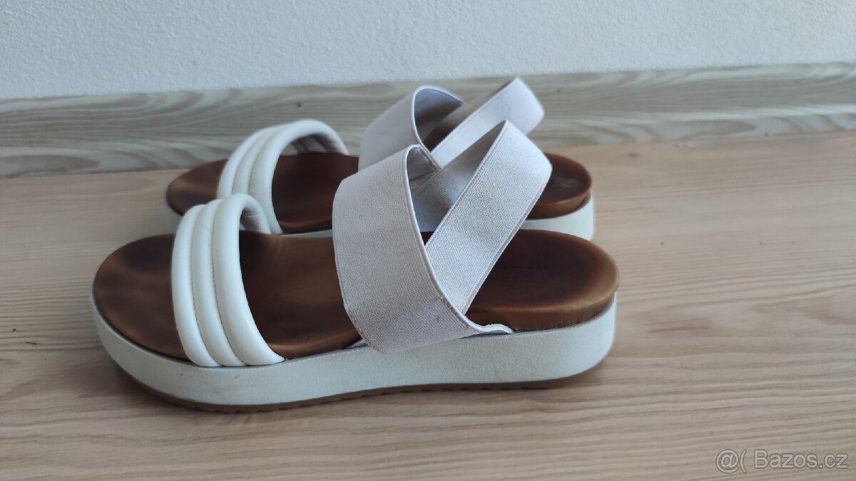 Bílé sandály 38 inuovo - 7