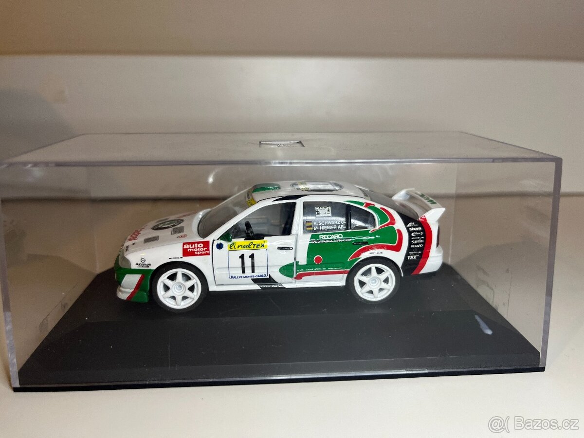 1/43 rally model Octavia WRC, Fabia S2000 - 7