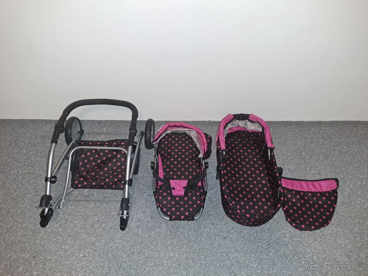 Kočárek pro panenky 2v1 - 7