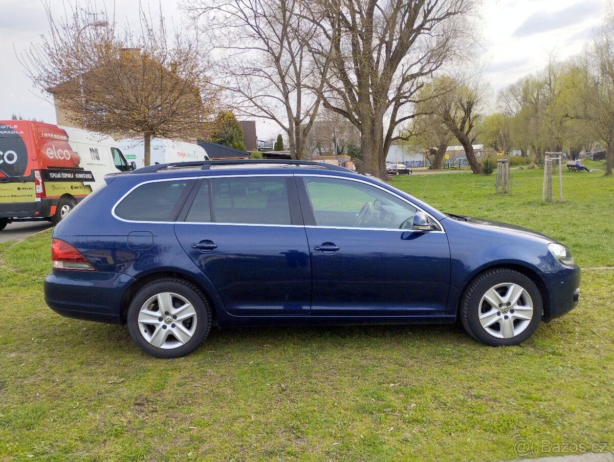 VW Golf 6 combi, 2010, 1.4 TSI benzín 90 kW, DSG - 7
