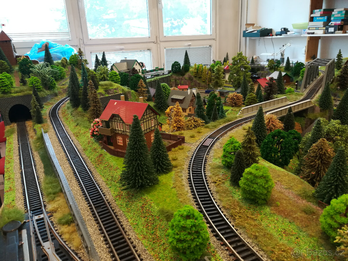 Kolejiště H0 220 x 120(150) cm - 7