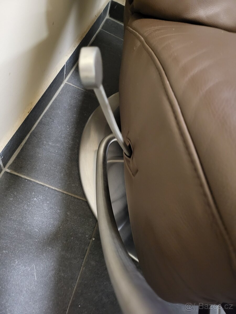 relaxační křeslo Himolla kožené - 7