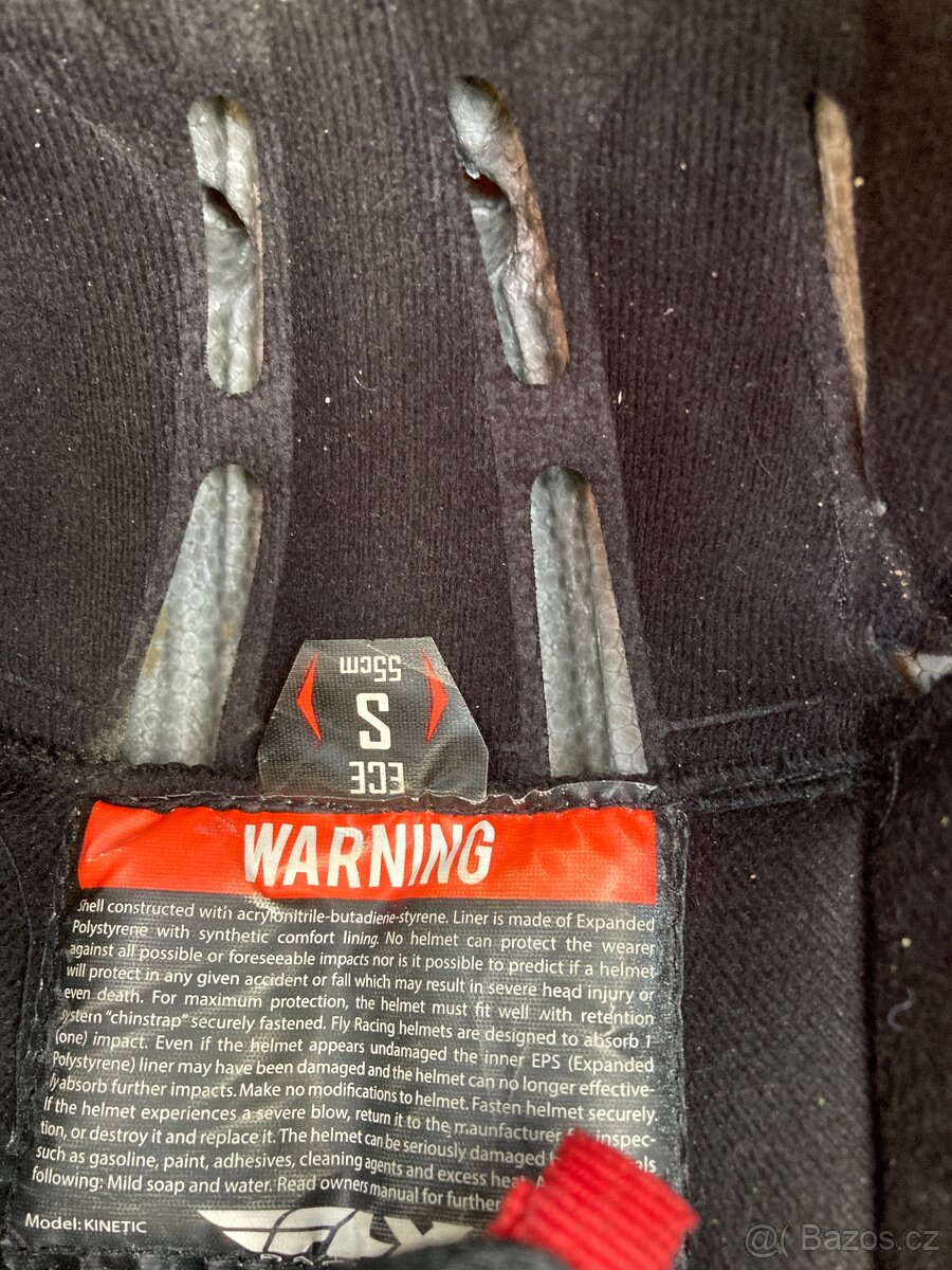 Motokrosová helma vel. S - 7