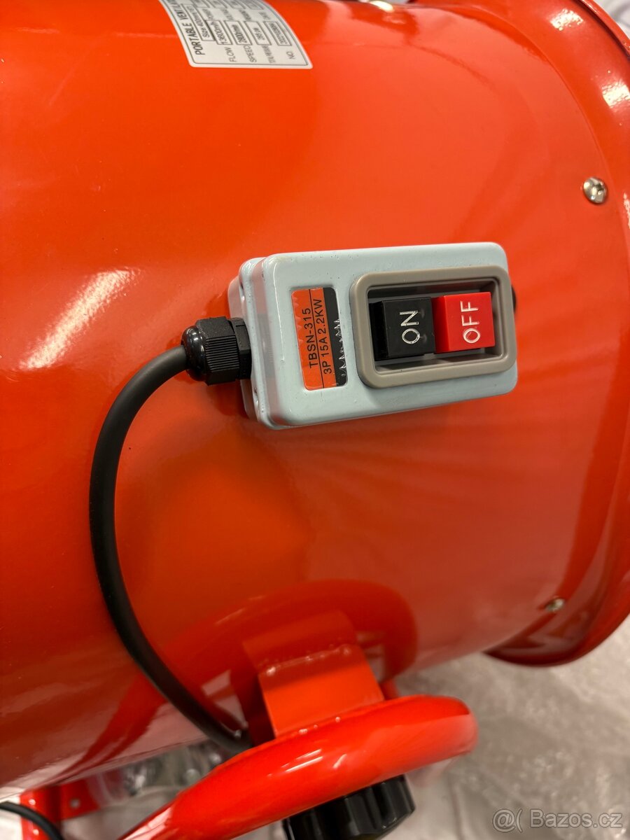 Průmyslový ventilátor 400 mm - 7