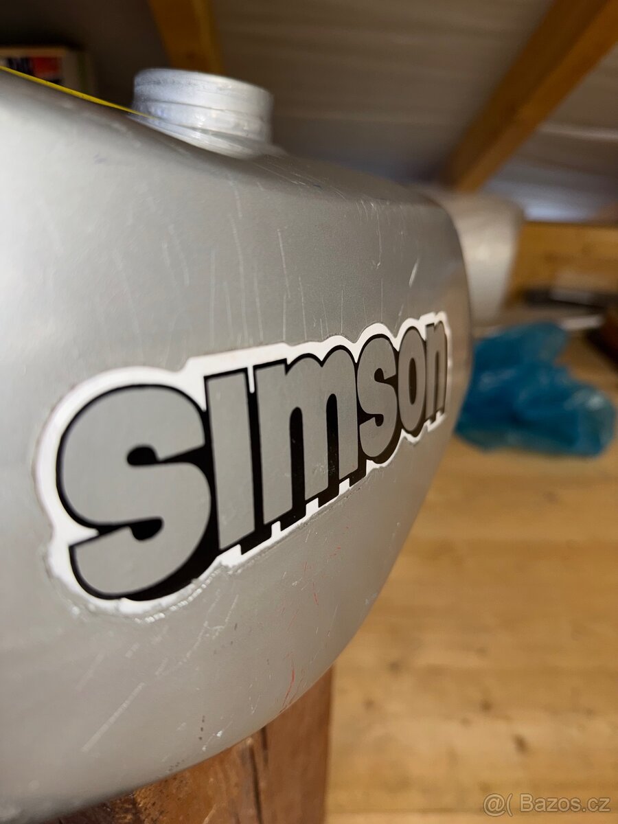 Nádrž na motocykl Simson - 7