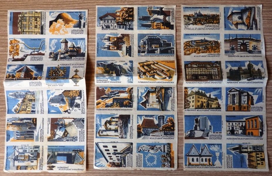 Zápalkové nálepky - 7