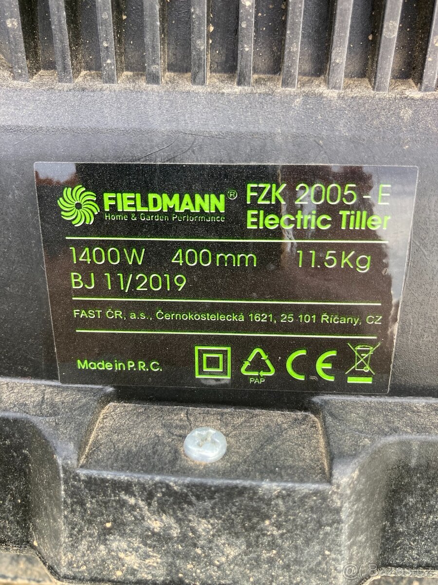 Elektrický kultivátor Fieldmann - 7