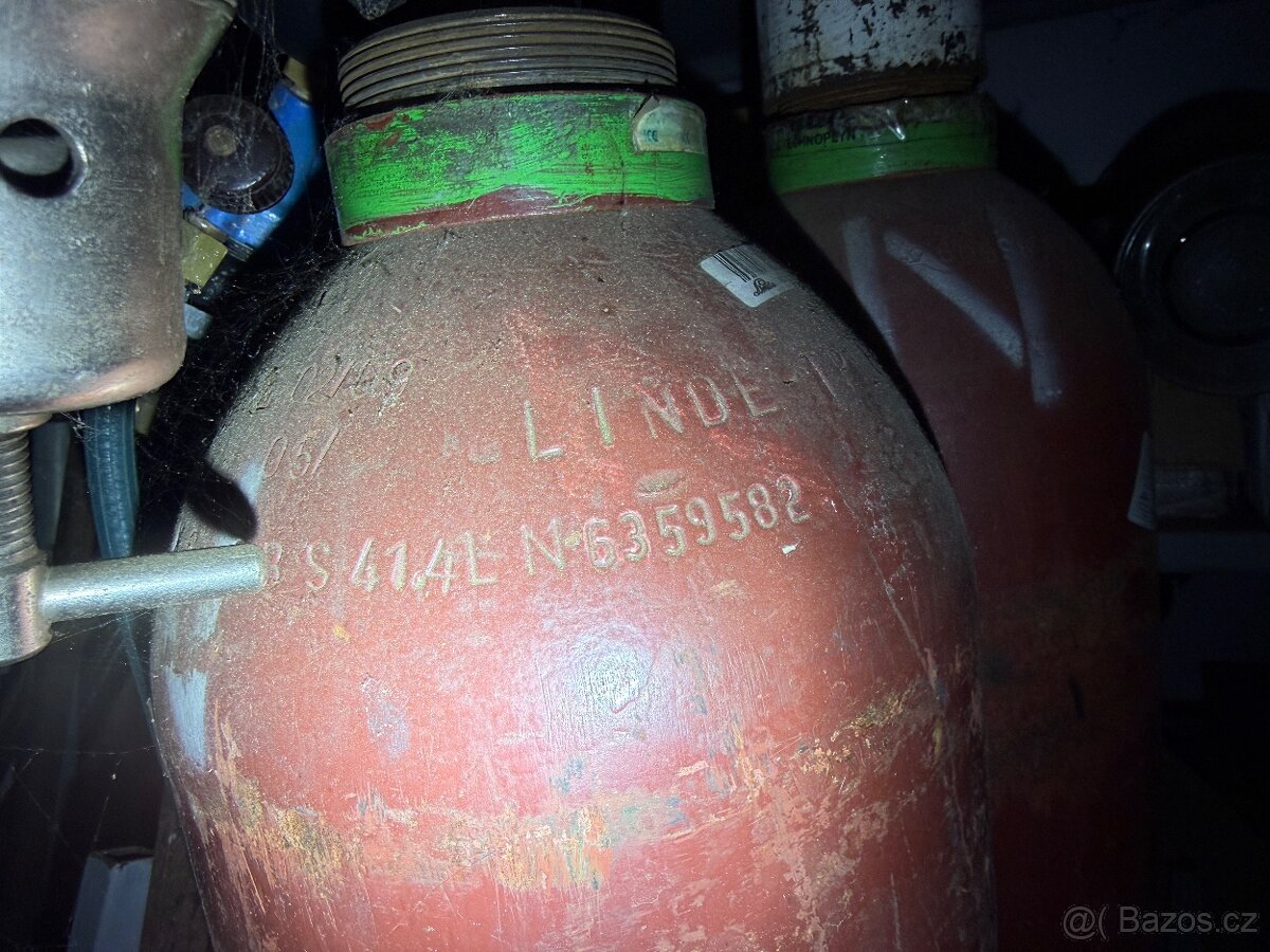 autogen komplet 4 tlakové láhve - 7