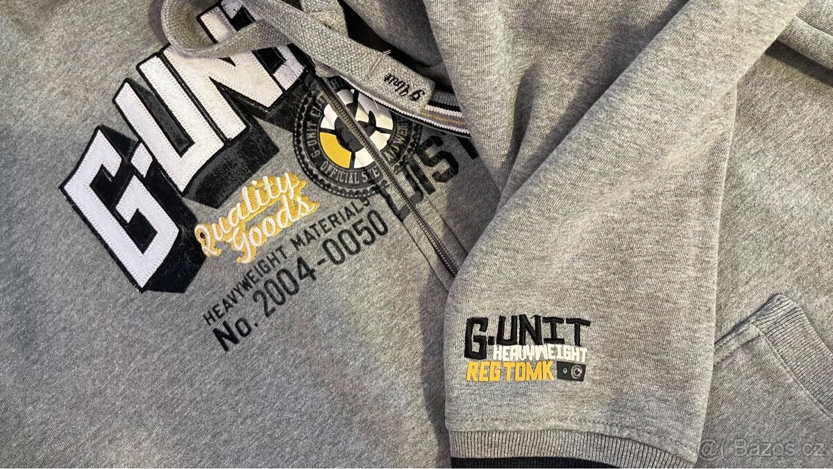 Mikina G-Unit – pánská, vel. L, výborný stav - 7