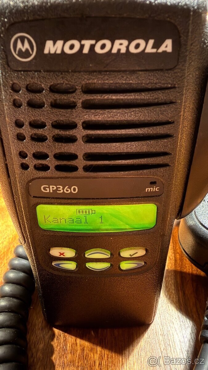 Motorola GP360, 256 kanál, UHF, nová, TOP Stav - 7