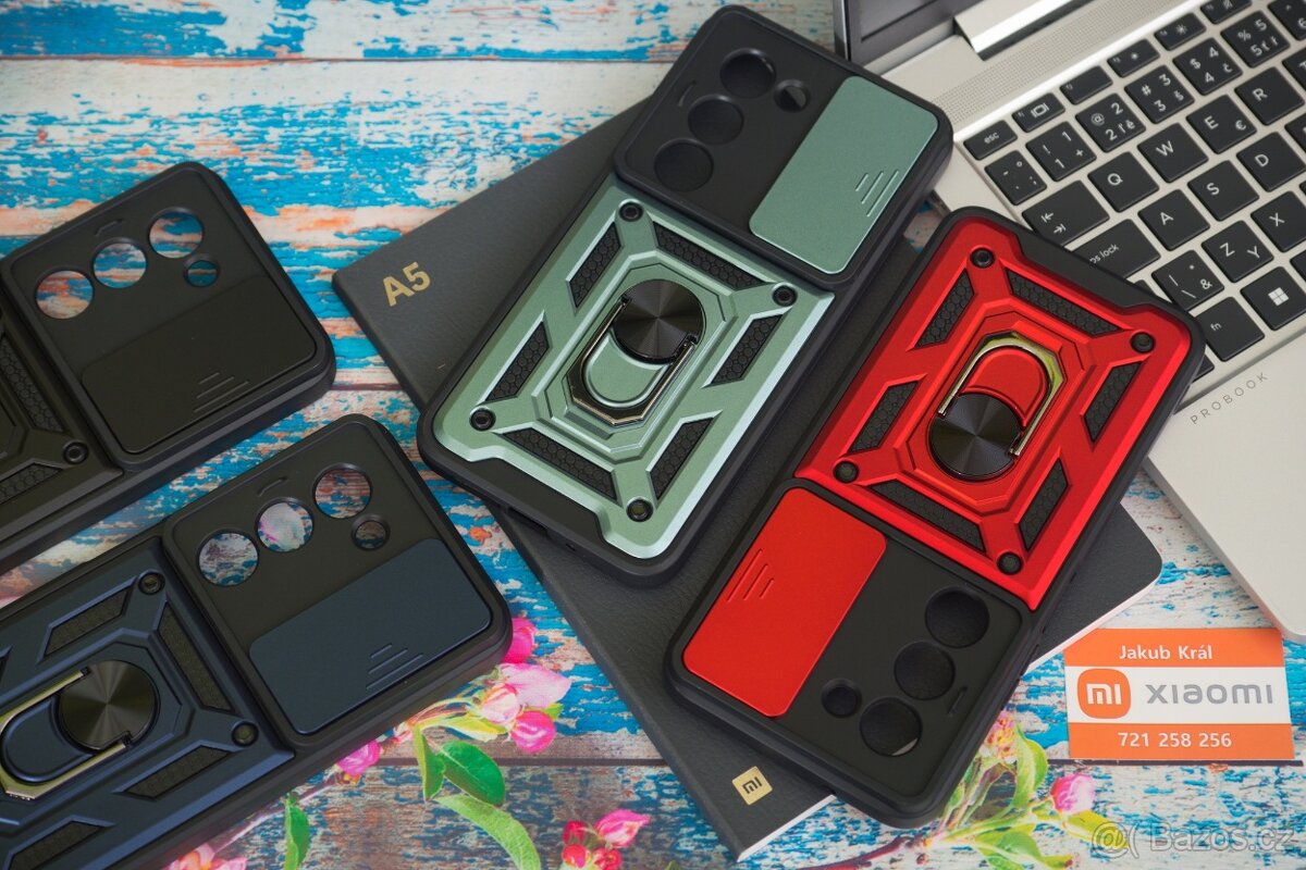 Outdoorová pouzdra s magnetem, stojánkem, krytkou foto - 7