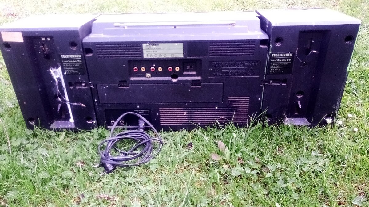 Retro kazeťák TELEFUNKEN HP 204 - 7