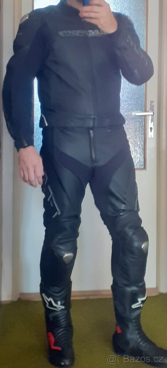 Kožená kombinéza FLM TECH II Sports - 7