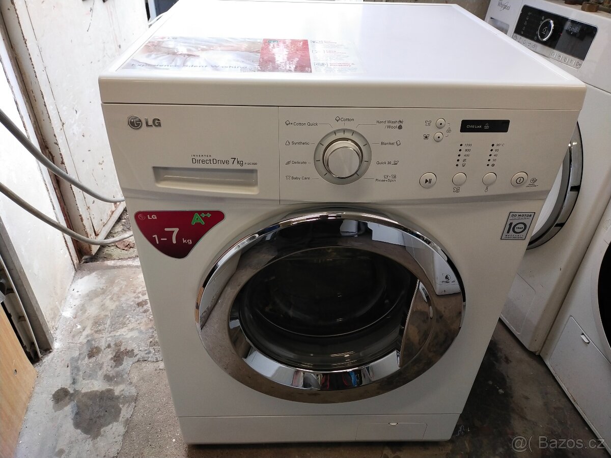 Prodám plně funkční pračku značky LG--7 kg --DOVEZU--- - 7