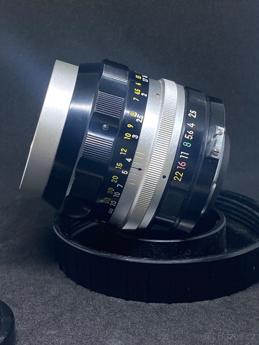 Nikkor-P Auto 105mm f/2.5 – stav nového, původní Nippon Koga - 7