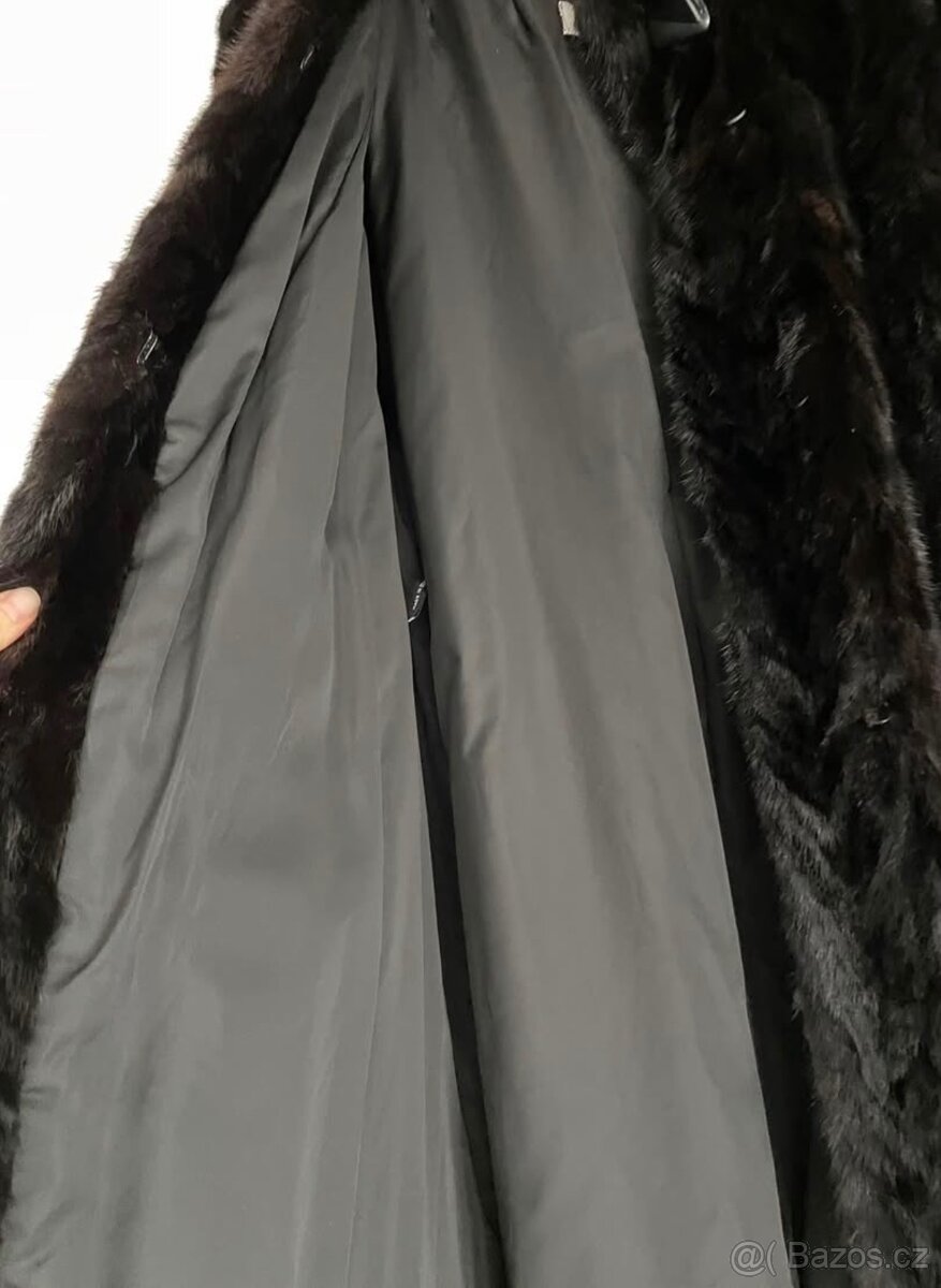 Luxusní norkový kožich – Made in Denmark – Vel. M/L (Oversiz - 7