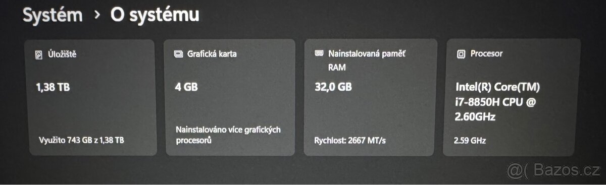 HP ZBook 15 G5 "výkonný notebook" - 7